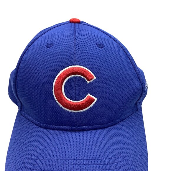 Chicago Cubs Adjustable Blue Baseball Cap By Team MLB Embroidered One Size - Picture 2 of 7